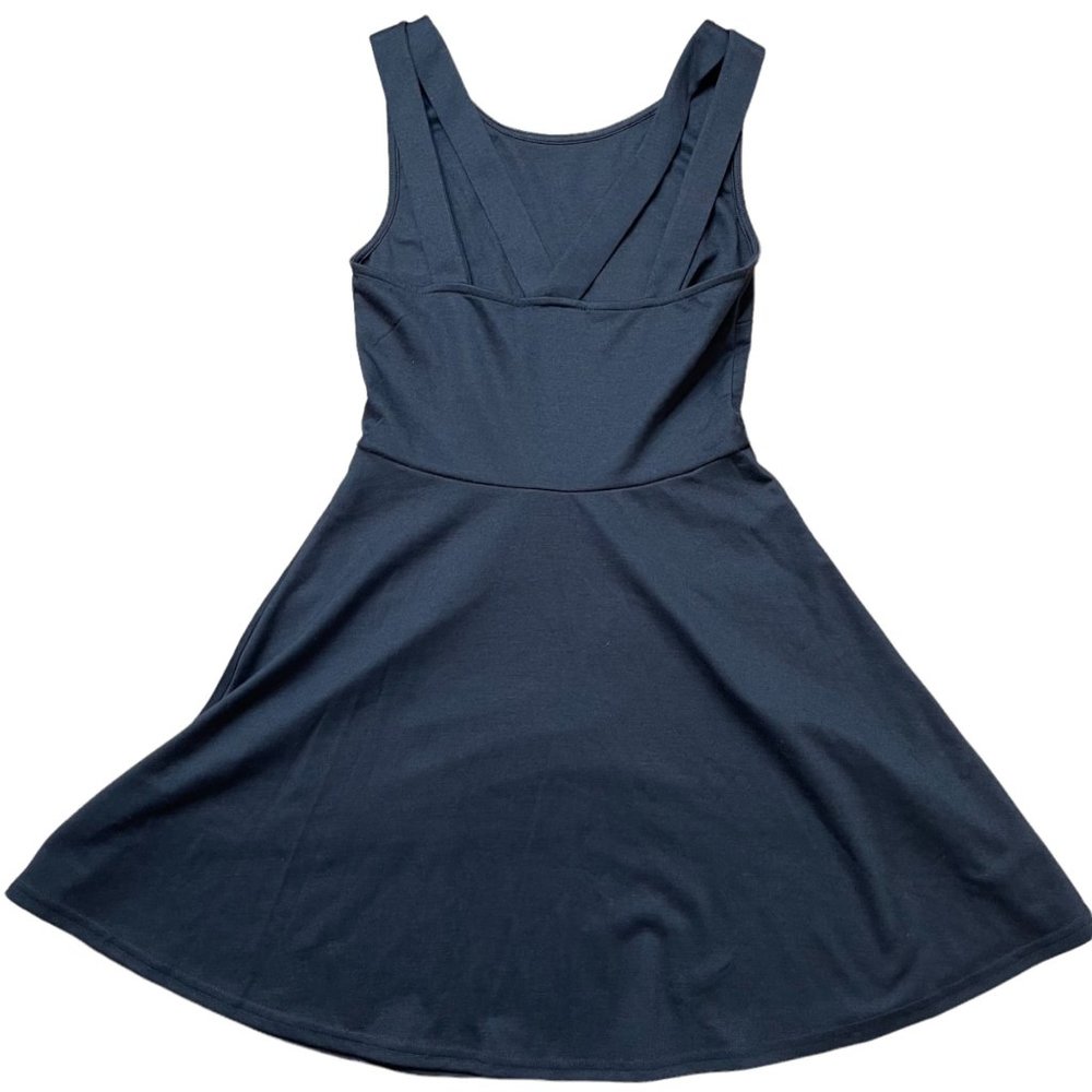 FB Sister Womens Dress Small S Black Fit & Flare Mini Sleeveless - Picture 3 of 10